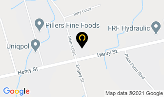 Abrigo Industrial Machines Inc in Brantford map