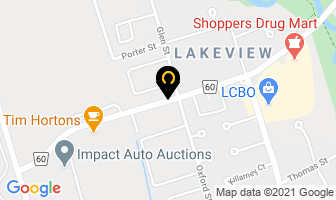 Absolute Discount Store in Oshawa map