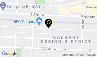 Absolute Mobility in Calgary map