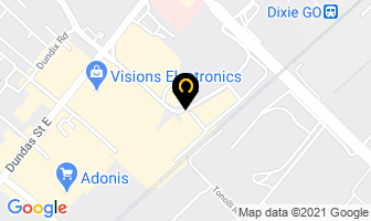 Absolute Video Theatre in Mississauga map