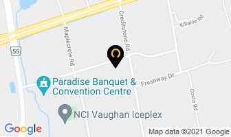 Absolute Window Coverings Inc in Vaughan map