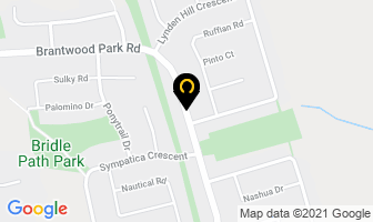 Abstract Mobile Signs in Brantford map
