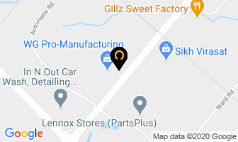 Abtrex Contractors Inc in Brampton map