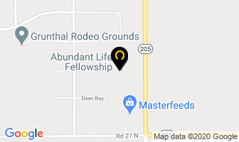 Abundant Life Fellowship in Division No. 22 map