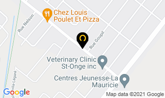 Abzac Canada Inc in Drummondville map