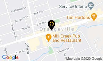 Ac Mortgages in Orangeville map