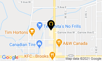 Academy Of Learning in Brooks map