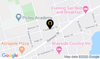 Acadia Surveys Ltd in Pictou map