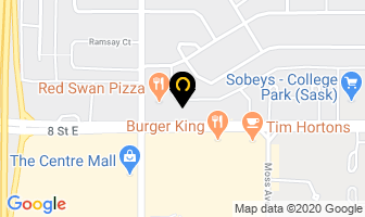 Acadia Veterinary Clinic in Saskatoon map