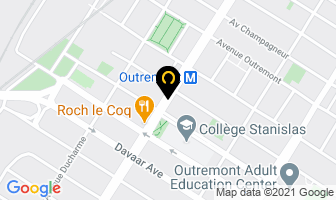 Acc&egrave;s Sant&eacute; Parfaite in Outremont map