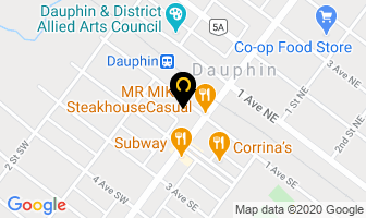 Accent Chartered Professional Accountants in Dauphin map