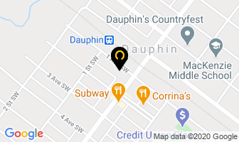 Accent Chartered Professional Accountants in Dauphin map