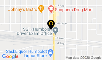 Accent Insurance Services in Humboldt map