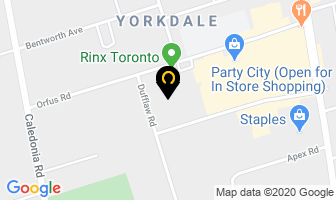 Access Apartments in Orillia map