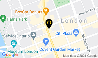 Access Centre For Regulated Employment in London map