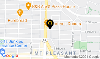 Access Construction Products Ltd in Vancouver map