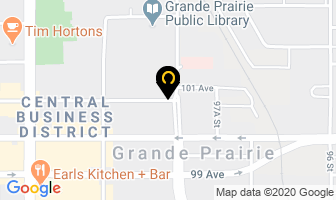 Access Dental in Grande Prairie map