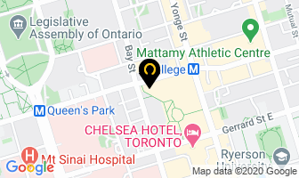 Access Glass in Orillia map