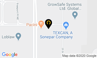 Acclaim Hotel Calgary Airport in Calgary map