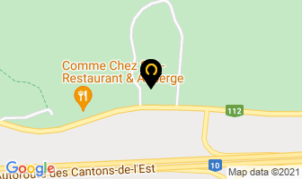 Accomodation 10-10 Mp in Magog map