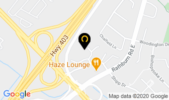 Accounting Circle in Mississauga map