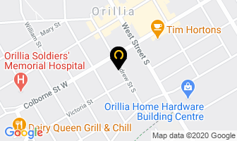 Accounting Solutions in Orillia map
