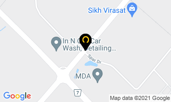 Accounts Receivable Management Services Inc in Brampton map