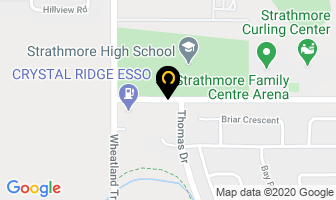 Accredited Supports To The Community in Strathmore map