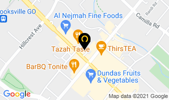 Accupuncture Cpt in Mississauga map