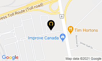 Accura Glass Bending in Vaughan map