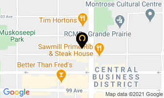 Accurate Massage Therapy in Grande Prairie map