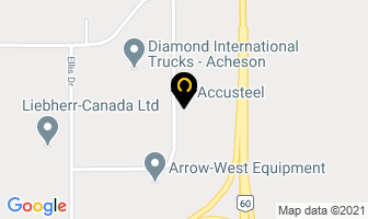 Accusteel Inc in Acheson map