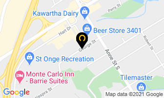 Ace-Adams Contracting Equipment Inc in Barrie map
