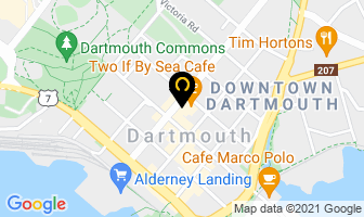 Ace Burger Company in Dartmouth map
