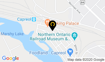 Ace Hardware in Capreol map