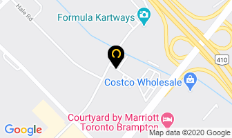 Ace Store Fixtures in Brampton map