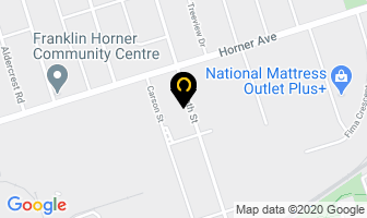 Ace Tree Service in Orillia map