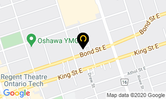 Ace Upholstery Supplies in Oshawa map