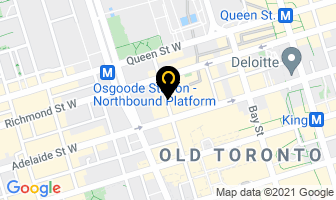 Achieve Global in Toronto map