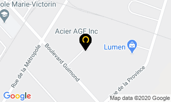 Acier Agf Inc in Longueuil map