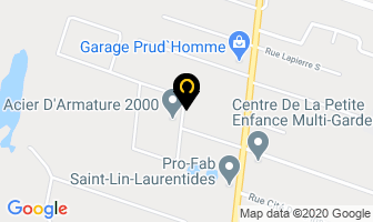 Acier D'armature 2000 Inc. in Saint-lin-laurentides map