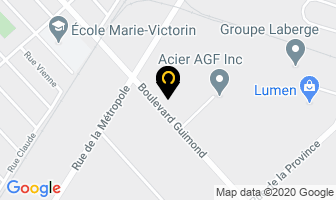 Acier Lague in Longueuil map