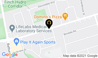 Aciris Accounting&tax Inc in North York map