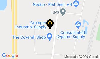 Acklands-Grainger in Red Deer map