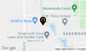 Acorn Business Solutions Reg in Airdrie map