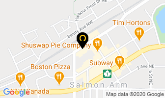 Acorn Music in Salmon Arm map