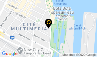 Acron Advertising Inc in Montreal map