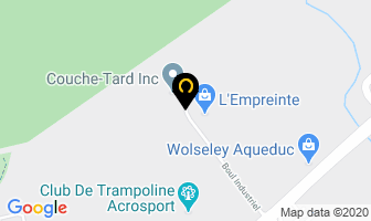 Acry Royal Inc in Beauharnois map