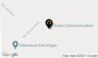 Actel Communication Inc in Trois-Rivières map