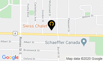 Action Health Care in Stratford map